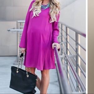 Maternity Dress- PinkBlush